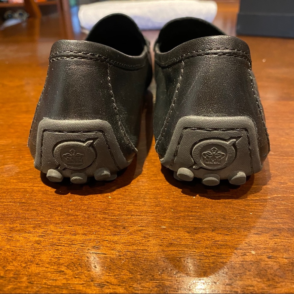 Black Leather Born driving moccasins - Picture 6 of 8